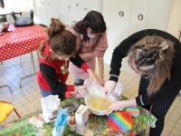 Atelier «marbré et cake aux fruits» à la Maison de quartier des Aubépins