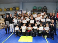 Initiation à la boxe anglaise pour les jeunes de  l'Espace Enfance Jeunesse de Sennecey-le-Grand