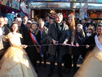 Inauguration officielle de la fête foraine du Carnaval de Chalon-sur-Saône