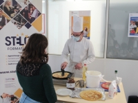 Une trentaine de jeunes venus à l'animation crêpes de la Mission Locale du Chalonnais