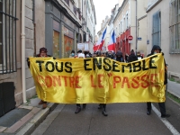 Mobilisation anti-passes en forte baisse : 104 personnes dans les rues de Chalon-sur-Saône