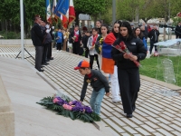 Commémoration du 108ème anniversaire du Génocide Arménien de 1915 à Chalon-sur-Saône