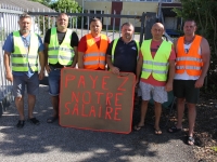 Des routiers en grève chez Hegelmann