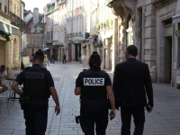 Opération visibilité pour la police de Chalon-sur-Saône