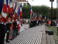 80ème anniversaire de la Libération de Chalon-sur-Saône : Cérémonie à l'Esplanade de la Légion d'Honneur