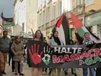 Guerre au Proche-Orient : Une centaine de manifestants ont défilé en soutien à Gaza et au Liban