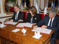 Signature de la Convention entre la Ville, le CCAS, le Grand Chalon et le FIPHFP