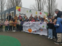 Inauguration du restaurant scolaire de l'école Pauline Kergomard 