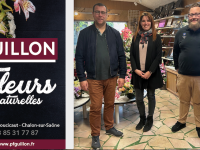 Avenue Boucicaut, à Chalon, le magasin Funéraire Guillon élargit ses horizons : des fleurs naturelles et des compositions funéraires. 