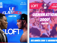 Votre week-end du 13 et 14 septembre au Loft Club