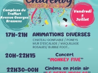 ATTENTION : Changement de lieu pour la fête de Châtenoy le Royal vendredi 5 juillet. La fête se déroulera  sur le terrain stabilisé du complexe sportif du TREFFORT.