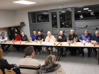 Assemblée générale du club canin de Châtenoy le Royal : premier exercice pour le nouveau bureau en place.