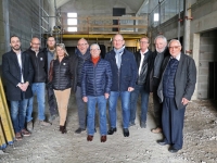 Châtenoy le Royal optimise son patrimoine en créant des box à louer dans une des halles des Rotondes.