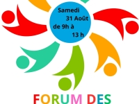  forum des associations de Crissey samedi 31 août au stade des Monts