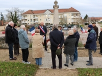 Crissey a rendu hommage aux « Morts pour la France » pendant la Guerre d'Algérie et les combats du Maroc et de la Tunisie.