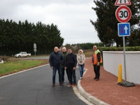 Crissey : Aménagement et sécurisation de l’intersection de la rue Marc Seguin et du Chemin des Croix Rouges.