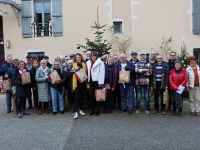 Distribution de 169 colis de Noël à Fontaines.