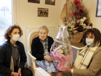 Germaine Baron, Fontenoise, a fêté ses 100 ans le 13 décembre 2021.