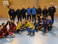 La salle Saint-Hilaire de Fontaines a accueilli 200 jeunes pour un tournoi Futsal. 