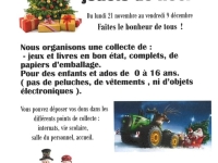 Le lycée agricole de Fontaines toujours dans l’action avec une collecte de jouets organisée par les élèves de 1ère générale.