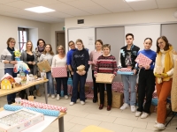 Un franc succès pour la collecte de jouets organisée par la mairie de Fontaines en partenariat avec le Foyer Rural, le Lycée agricole et les Claquins.