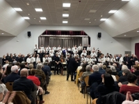 Salle comble au concert d’hiver à Ouroux avec en 1ère partie l’Harmonie d’Ouroux/Union musicale de St Marcel et en 2ème partie l’Orchestre d’Harmonie St Rémy/Les Charreaux.