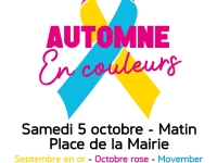 Saint Rémy : Octobre en couleurs samedi matin 5 octobre 2024 Place de la Mairie