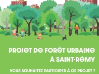 Ensemble, faisons respirer notre ville ! La municipalité de Saint Rémy lance une campagne de financement participatif pour créer une "forêt urbaine".