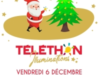 Grande soirée à Saint Rémy avec illuminations du sapin place de la mairie et Téléthon Espace Brassens  vendredi 6 décembre à partir de 17h30.