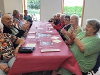 Fête patronale de Saint-Marcel : le traditionnel « Flan des anciens » a clôturé le week-end festif.