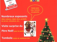 Le marché de Noël de Chatenoy-en-Bresse c’est ce dimanche 27 novembre de 10h à 18h.