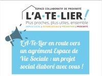 Avis aux givrotins, le CCAS a besoin de vous : L’A-Te-Lier en route vers un agrément Espace de Vie Sociale, un projet social élaboré avec vous !