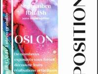 Oslon : exposition d’art ce dimanche 29 septembre de 10h-18h