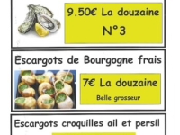 Repas de fêtes de fin d'année : le RGC vous propose sa vente d'escargots et d'huitres 