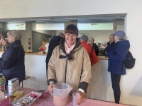 217 marcheurs à la marche rose organisée par les communes de Chatenoy-en-Bresse, Oslon et Lans