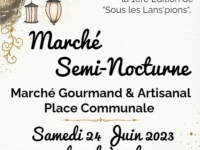 Nouveau à Lans : le CCAS organise un marché semi-nocturne le 24 juin prochain 