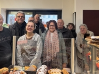 Les gourmandises de Virey : un monde fou à l’ouverture de la toute nouvelle boulangerie d’Anaëlle et Franck Letourneau  