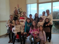 Noël à la bibliothèque de Lessard-le-National : un beau moment festif et créatif