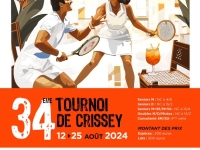 Crissey Tennis Club : rendez-vous le 12 août prochain pour le coup d’envoi de leur traditionnel tournoi annuel 