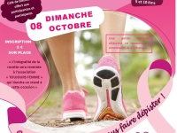 OCTOBRE ROSE - La commune de MELLECEY organise une marche de 5 ou 10 km ouverte à toutes et tous, dimanche 8 octobre 2023