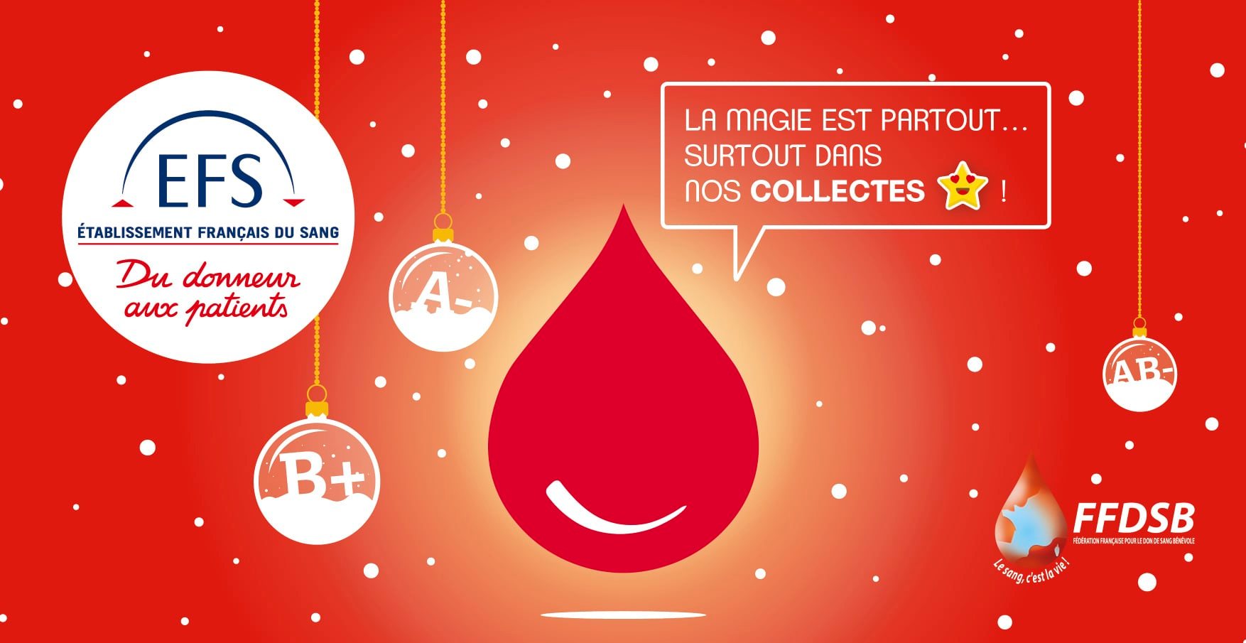 Donate blood on December 21 to Givry, a Christmas present for three recipients