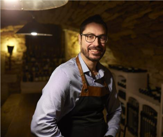 Tablier sommelier caviste vigneron personnalisé