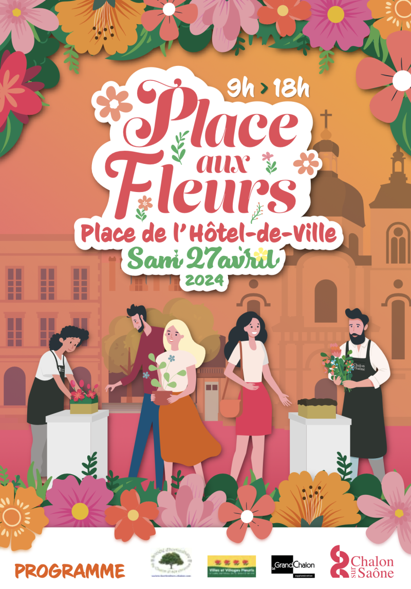 Place aux fleurs revient le samedi 27 avril à Chalon - info-chalon.com ...