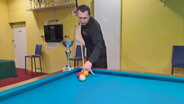 BILLARD CLUB CHALONNAIS - Eric SOLER, champion de Bourgogne Franche Comté au Cadre N2