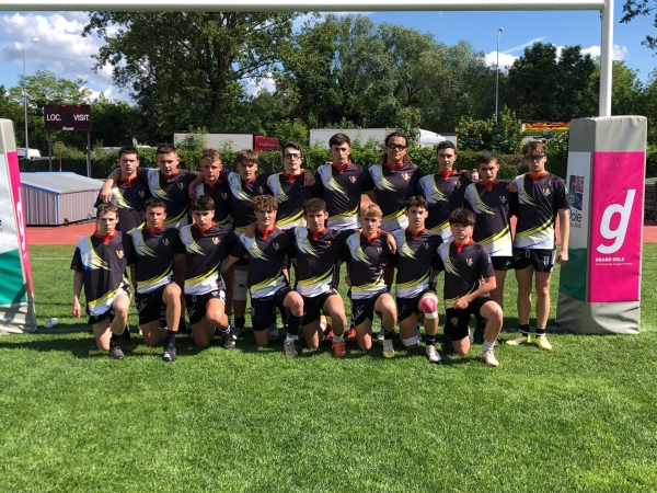 En U19, l'Entente Rugby Givry-Cheilly / RC Chagny / Sporting Club Couchois décroche le titre régional 