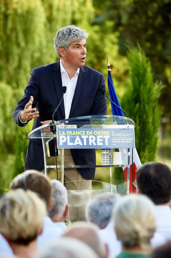 LEGISLATIVES - 5e circonscription de Saône et Loire - Malgré sa qualification sur le fil du rasoir, Gilles Platret maintient sa candidature au 2e tour 