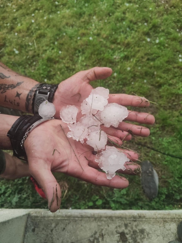 Coulée de boue, grêle, inondation... le Chablisien encore confronté aux orages ce samedi soir 