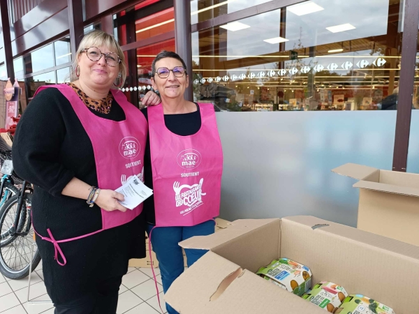 La collecte des Restos du Coeur de Saône et Loire, c'est ce week-end