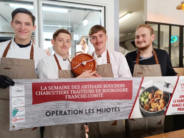 Opération Les Mijotés pour les artisans bouchers charcutiers traiteurs de Saône et Loire 