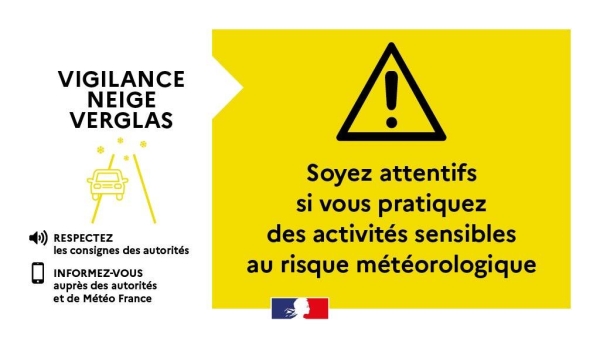 Vigilance jaune au verglas activée en Saône et Loire 